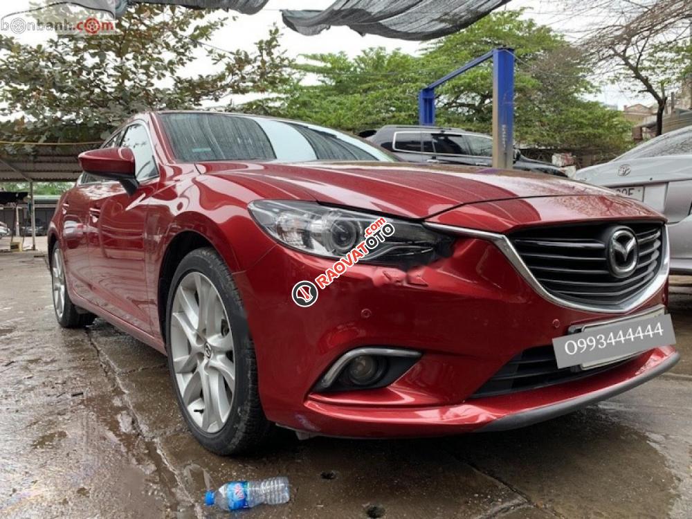 Bán xe Mazda 6 2.5 2016, màu đỏ, 757tr-0