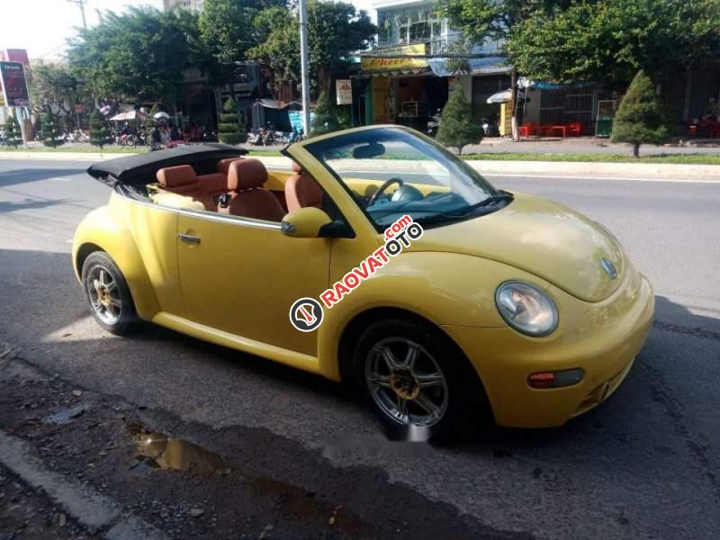 Bán Volkswagen New Beetle đời 2003, màu vàng, nhập khẩu-4