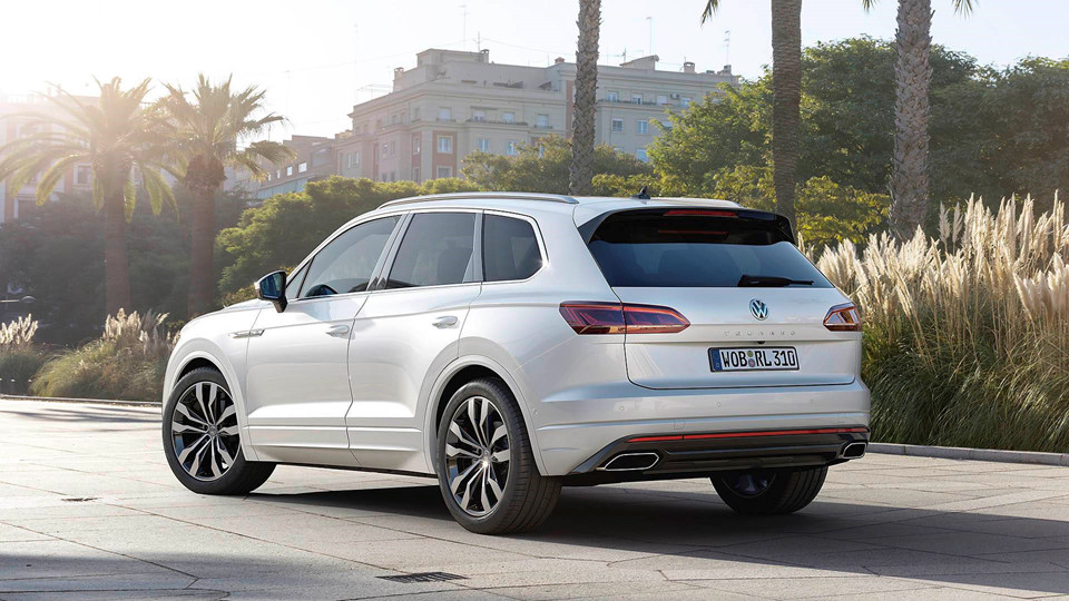 Đánh giá xe Volkswagen Touareg 2019 về thiết kế đuôi xe