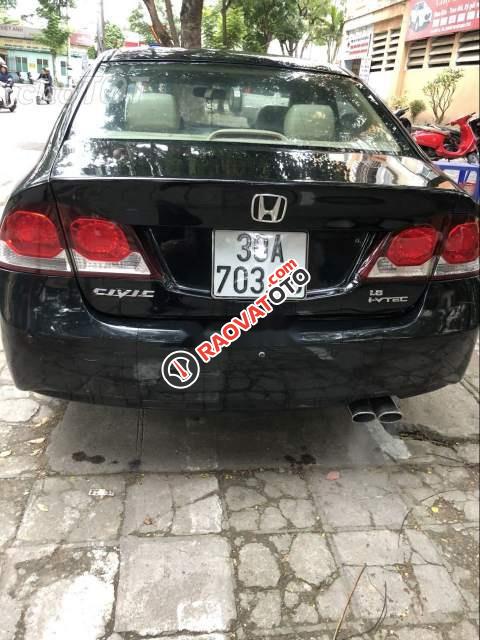 Bán Honda Civic 1.8 sản xuất 2010, màu đen-4