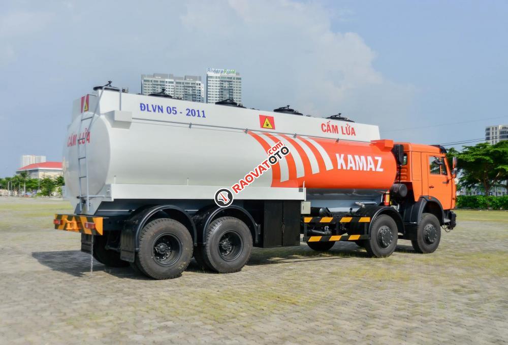 Xe bồn xăng dầu Kamaz 6540 Long (8x4) 23 khối-3