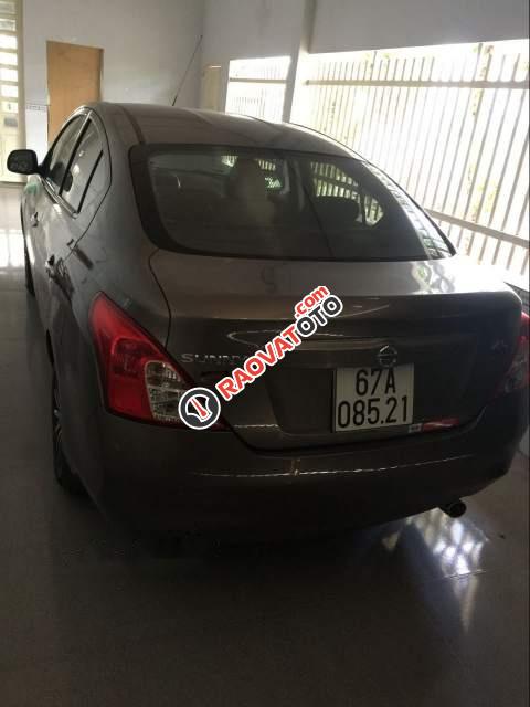 Cần bán Nissan Sunny XL sản xuất năm 2014, màu xám, xe đẹp-0