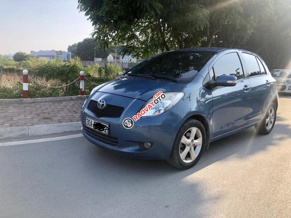 Bán ô tô Toyota Yaris 1.3 đời 2007, màu xanh lam, nhập khẩu nguyên chiếc, 333tr-2