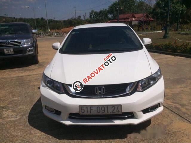 Cần bán xe Honda Civic 1.8AT đời 2015, màu trắng chính chủ -0