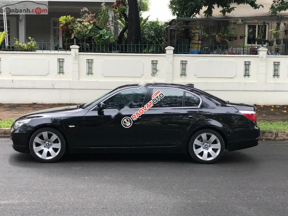 Bán xe BMW 525i 2008, màu đen, nhập khẩu-4