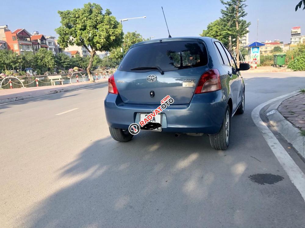 Bán ô tô Toyota Yaris 1.3 đời 2007, màu xanh lam, nhập khẩu nguyên chiếc, 333tr-4