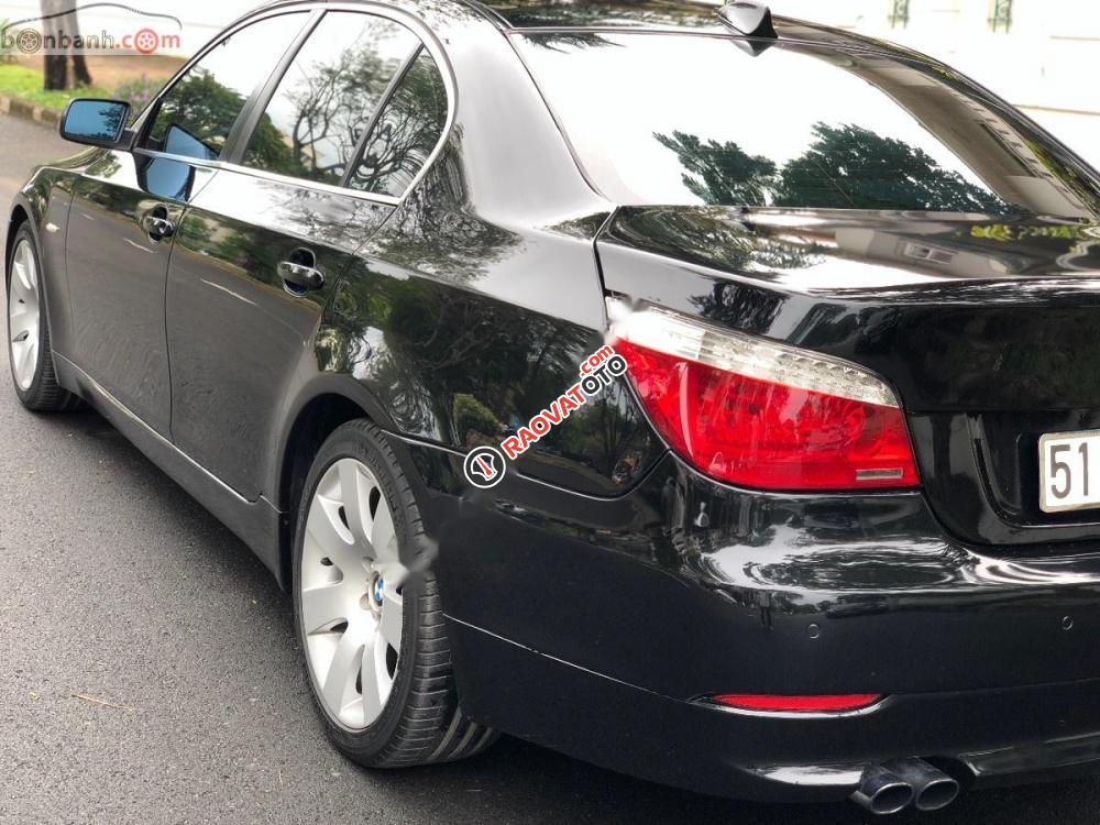 Bán xe BMW 525i 2008, màu đen, nhập khẩu-6