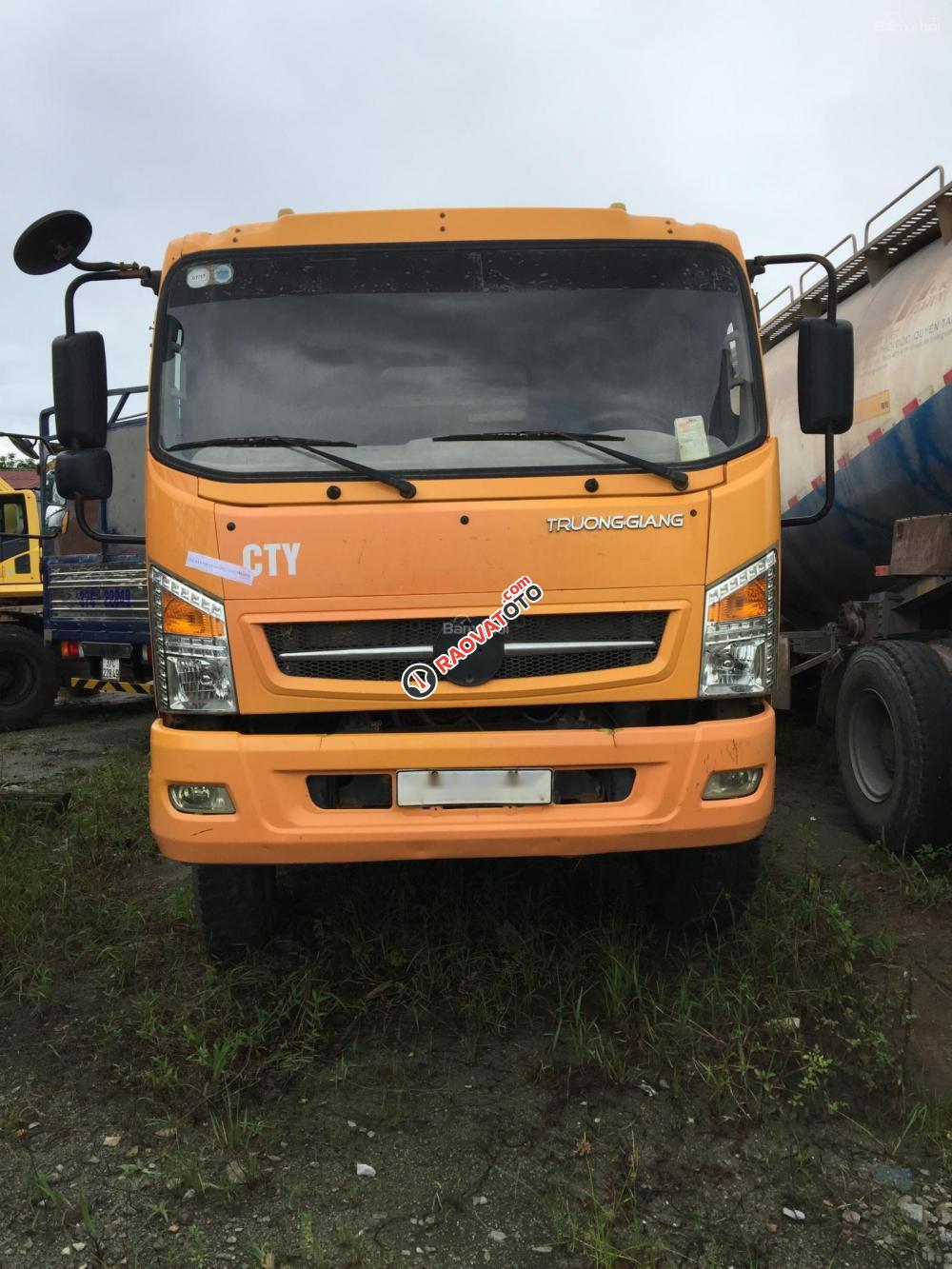 Bán đấu giá xe tải tự đổ Trường Giang sx 2015, tải trọng 9.2 tấn-0