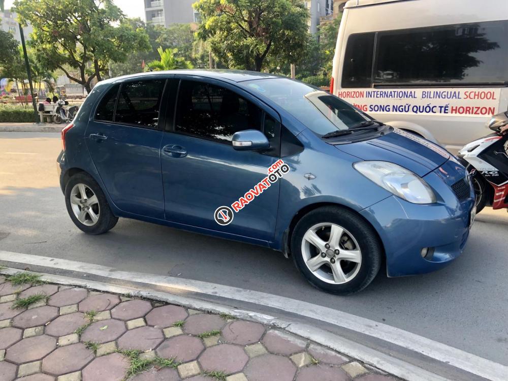 Bán ô tô Toyota Yaris 1.3 đời 2007, màu xanh lam, nhập khẩu nguyên chiếc, 333tr-1