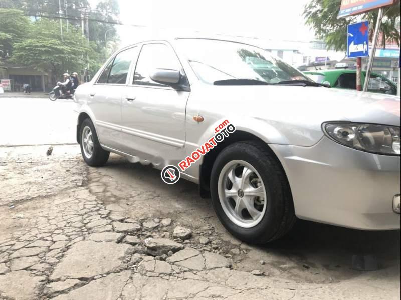 Bán Mazda 323 GLX năm sản xuất 2003, màu bạc, xe nhập-2