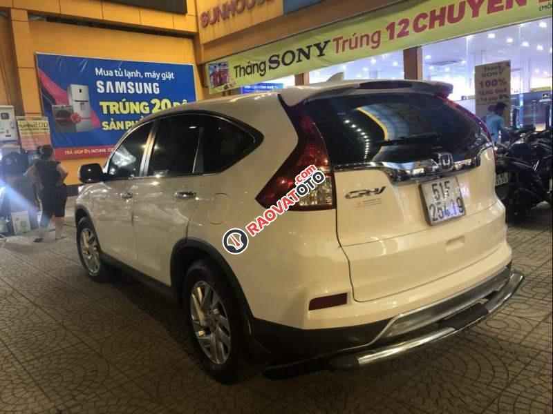 Bán Honda CR V 2.0 năm 2015, màu trắng như mới-4