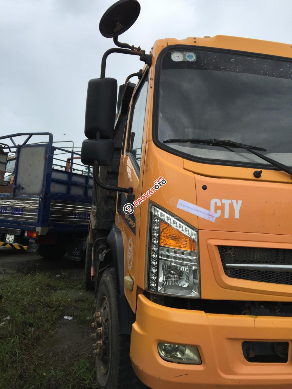 Bán đấu giá xe tải tự đổ Trường Giang sx 2015, tải trọng 9.2 tấn-1