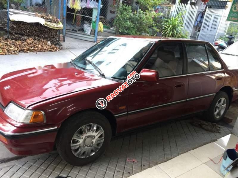 Cần bán gấp Honda Civic đời 1990, màu đỏ, nhập khẩu nguyên chiếc-3