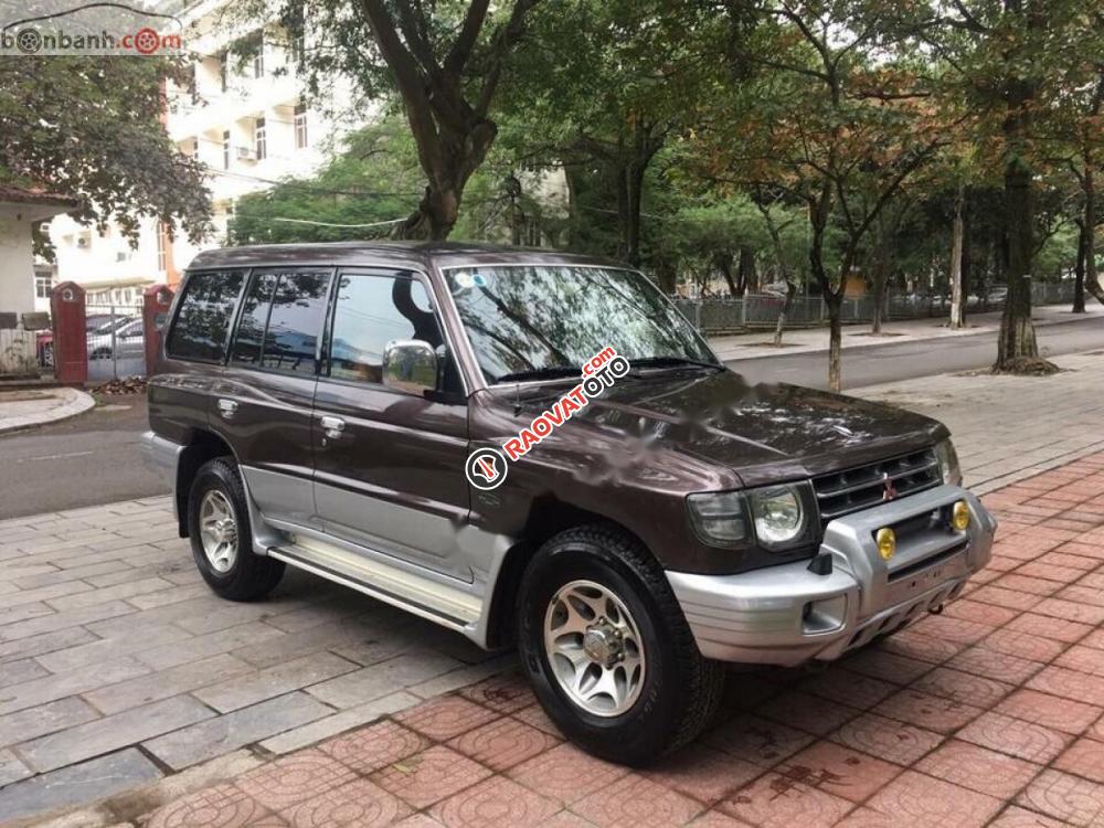 Bán xe Mitsubishi Pajero 3.5 năm 2003, màu nâu, giá 240tr-1