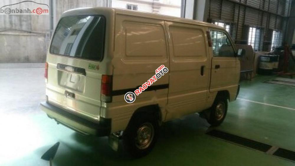 Bán Suzuki Super Carry Van Blind Van đời 2018, màu trắng, giá tốt-0