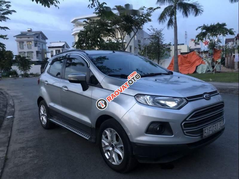 Cần bán gấp Ford EcoSport AT sản xuất 2014, màu bạc số tự động-2