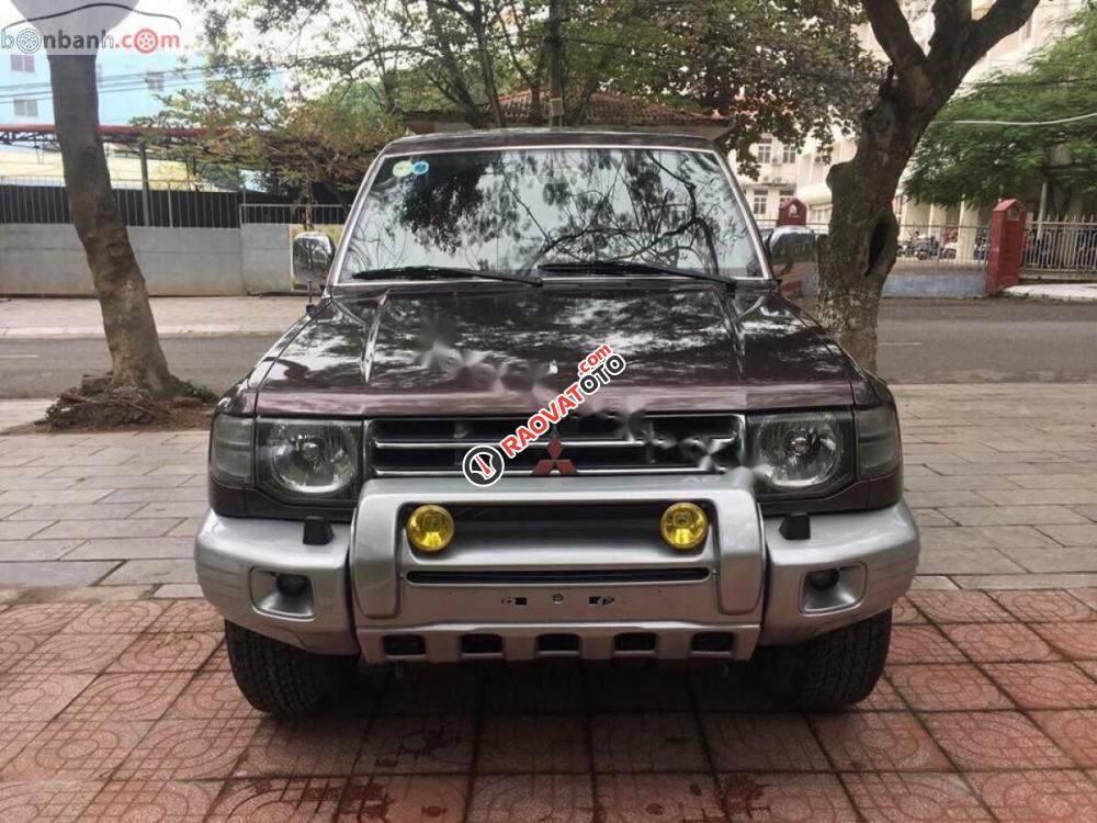 Bán xe Mitsubishi Pajero 3.5 năm 2003, màu nâu, giá 240tr-0