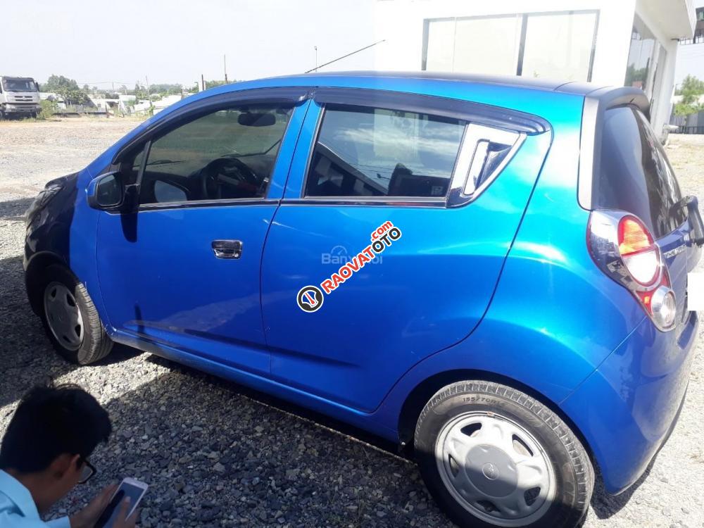 Bán xe Chevrolet Spark xe đẹp, còn bảo hành 259 triệu, sản xuất năm 2016, màu xanh-0