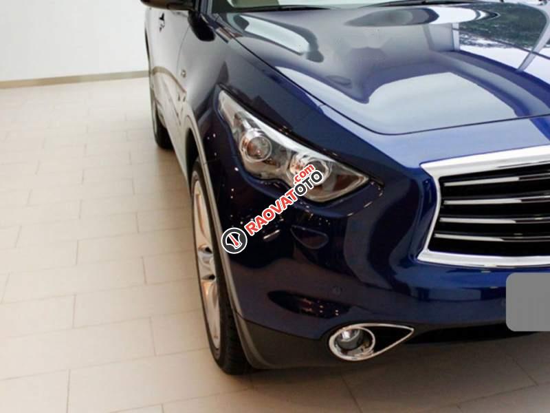 Bán gấp Infiniti QX70 tự động 2015, xanh dương độc nhất Việt Nam-0