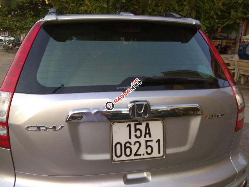 Bán ô tô Honda CR V 2.0 AT đời 2009, màu bạc, xe nhập-2