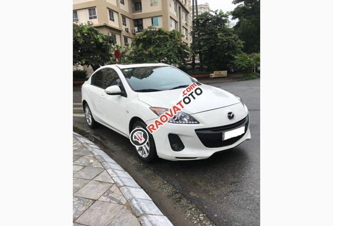 Cần bán Mazda 3S AT model 2015, màu trắng-0