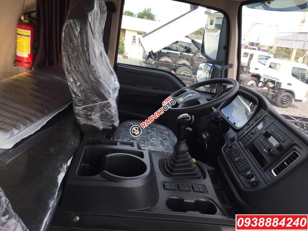 Bán xe ben 3 chân 10 khối Thaco Auman D240 ETX Euro 4 mới nhất - Góp 80% Tiền Giang Long An Bến Tre-2