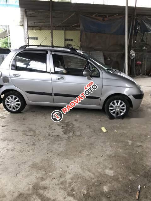 Bán Daewoo Matiz MT đời 2008, màu bạc chính chủ-2