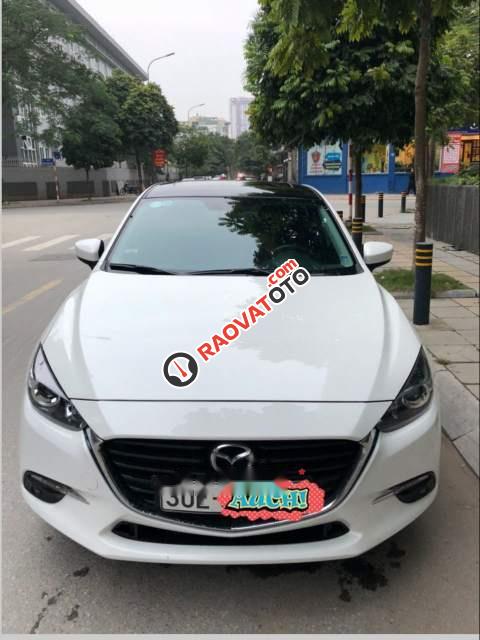 Bán xe Mazda 3 1.5 Facelift năm 2017, màu trắng giá cạnh tranh-0