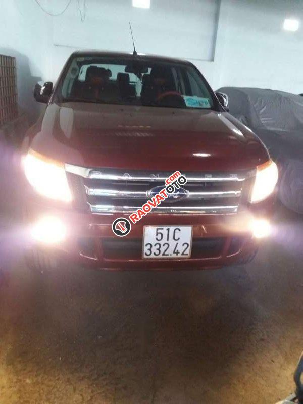 Bán Ford Ranger MT 2013, màu đỏ, nhập khẩu, xe đẹp -0
