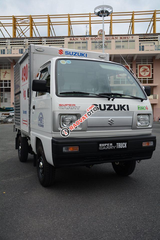 Bán xe Suzuki Super Carry Truck - Thùng Kín/Bạt. Có xe giao ngay. Liên hệ: 0961.341.820-2