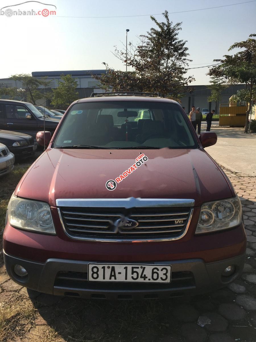 Bán ô tô Ford Escape 3.0 năm sản xuất 2004, màu đỏ, keo chỉ zin-0