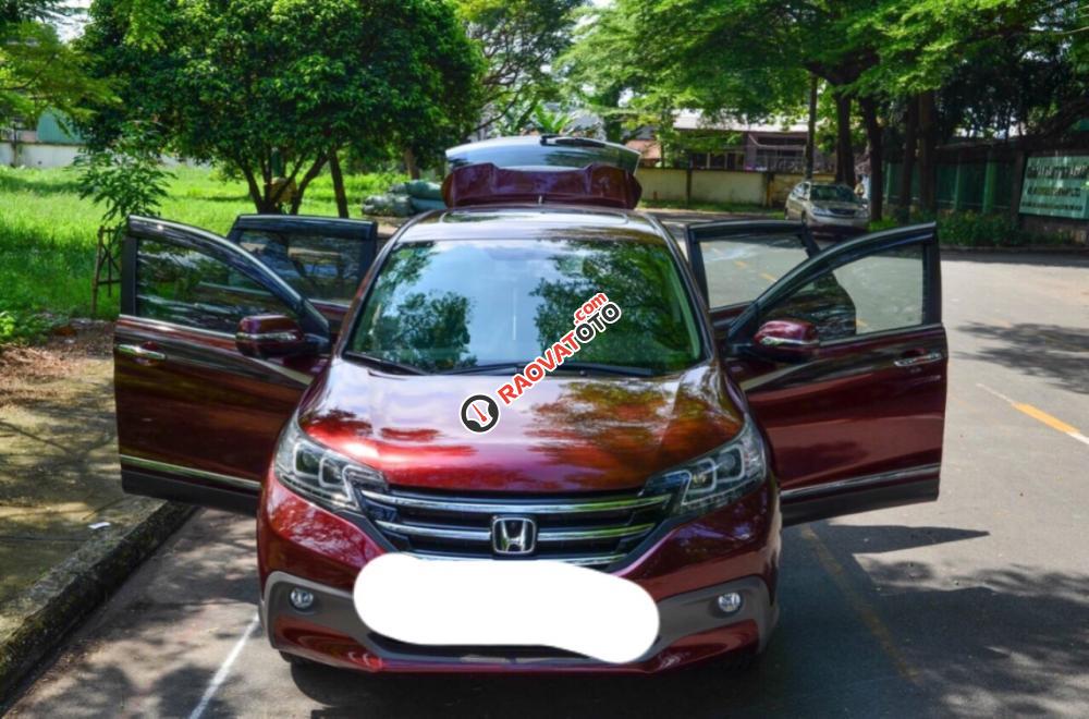 Bán xe Honda CR V 2.4 AT 2014 màu đỏ/đen-0