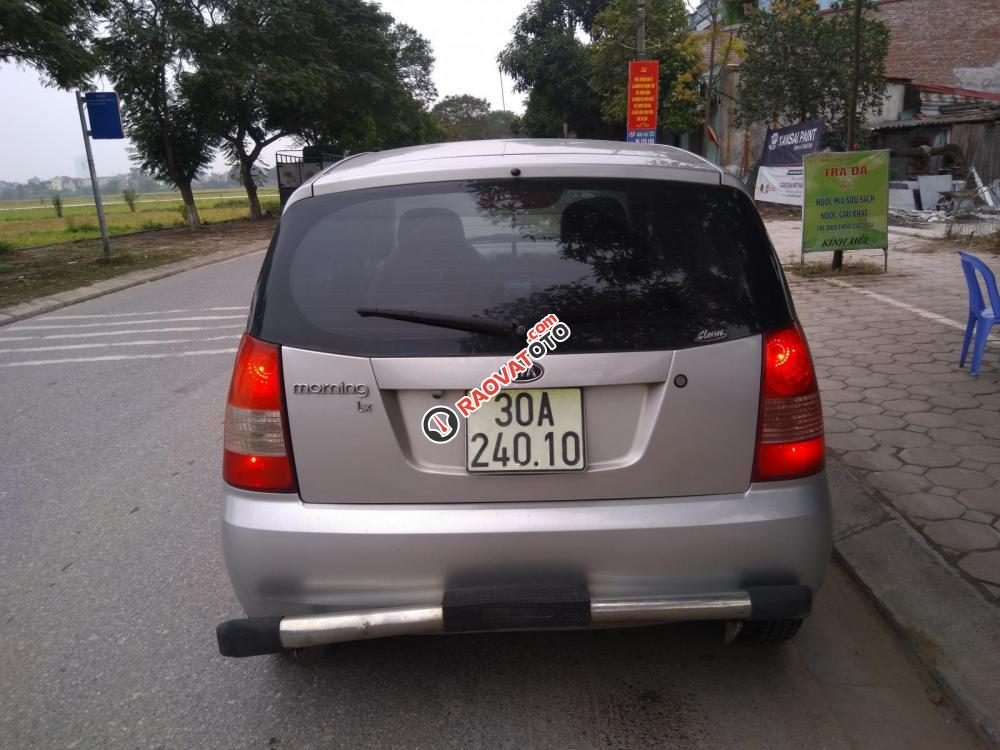 Cần bán xe Kia Morning LX đời 2007, màu bạc, xe nhập, giá chỉ 148tr-7