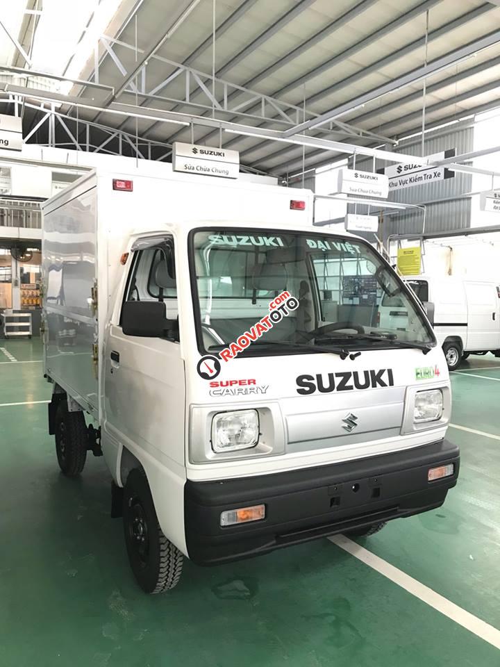 Bán xe Suzuki Super Carry Truck - Thùng Kín/Bạt. Có xe giao ngay. Liên hệ: 0961.341.820-1
