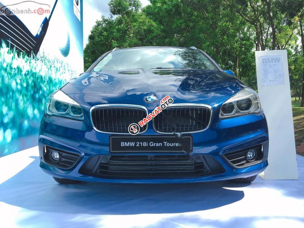 Bán xe BMW 2 Series 218i Gran Tourer năm sản xuất 2018, màu xanh lam, nhập khẩu -6