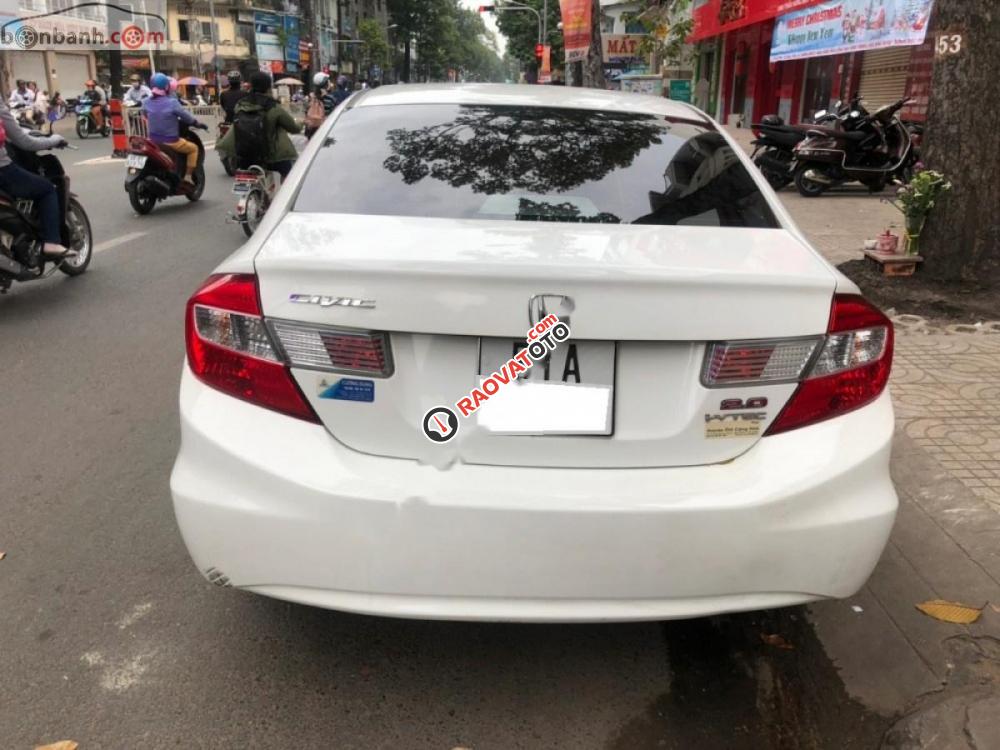 Bán ô tô Honda Civic 2.0 AT năm 2014, màu trắng như mới -2