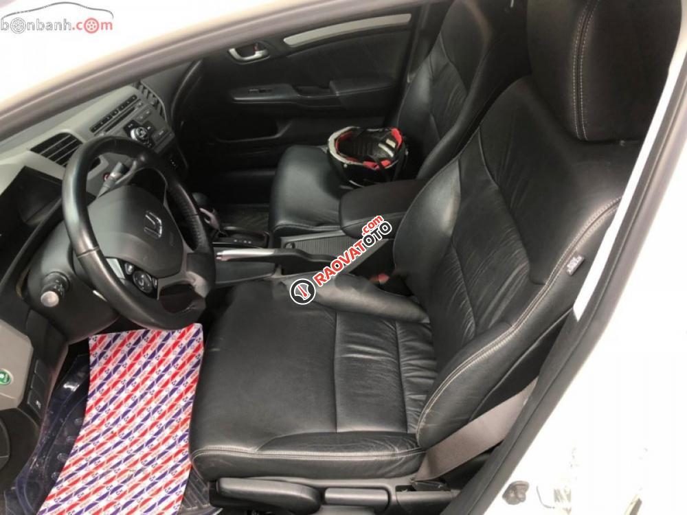 Bán ô tô Honda Civic 2.0 AT năm 2014, màu trắng như mới -4