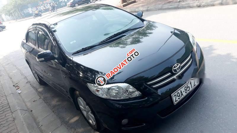 Cần bán gấp Toyota Corolla altis 1.8 AT sản xuất 2010, màu đen chính chủ-2