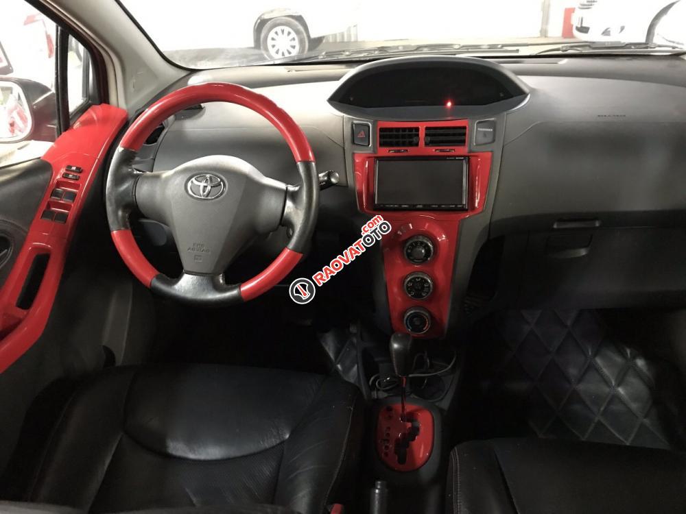 Cần bán Toyota Yaris 1.3 tự động năm 2008, màu đỏ-1