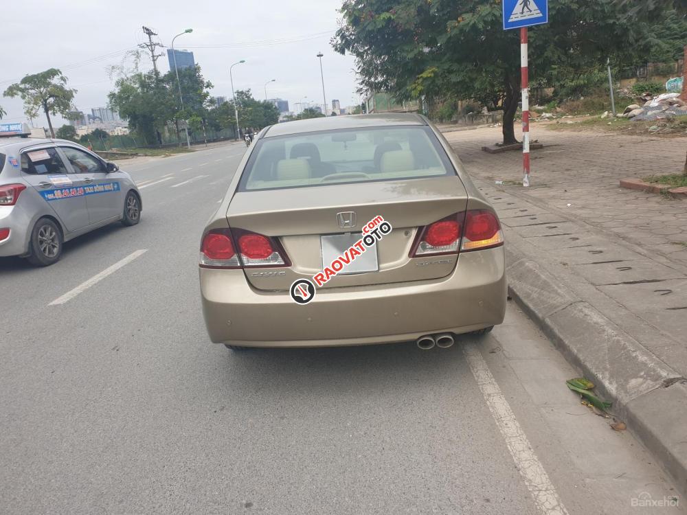 Cần bán gấp Honda Civic 1.8 đăng ký 2009, màu ghi vàng, mới 95%, giá tốt 410tr-1