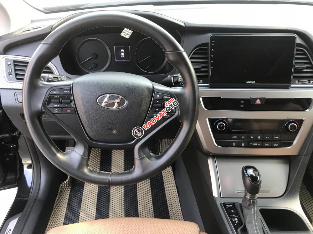 Bán Hyundai Sonata sản xuất 2015 màu đen, giá 780 triệu nhập khẩu nguyên chiếc-11