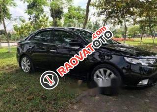 Cần bán gấp Kia Forte MT năm 2011, màu đen chính chủ, giá 360tr-1