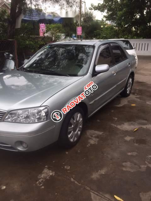 Bán xe Ford Laser 1.8AT đời 2005, màu bạc -2