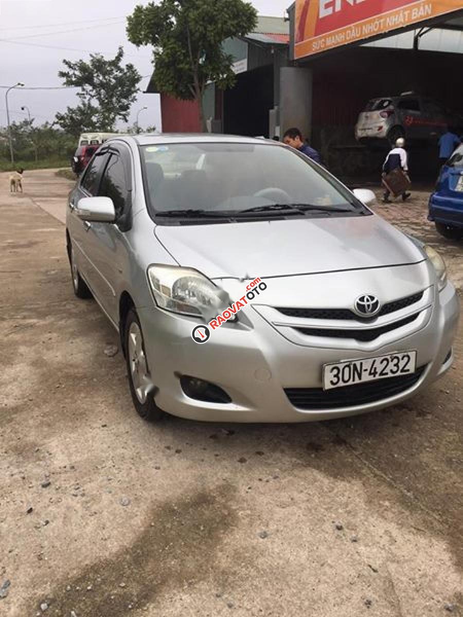 Bán Toyota Vios E năm sản xuất 2007, màu bạc  -4