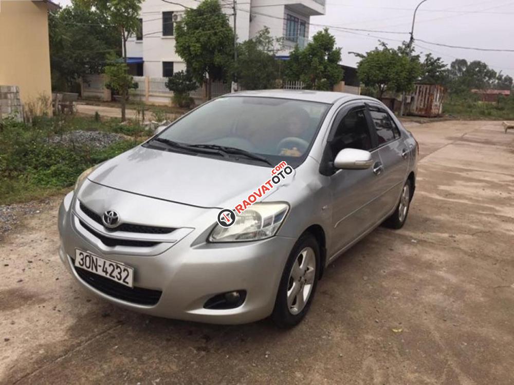 Bán Toyota Vios E năm sản xuất 2007, màu bạc  -0