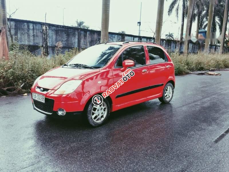 Bán Daewoo Matiz năm sản xuất 2009, màu đỏ, xe nhập số tự động-1