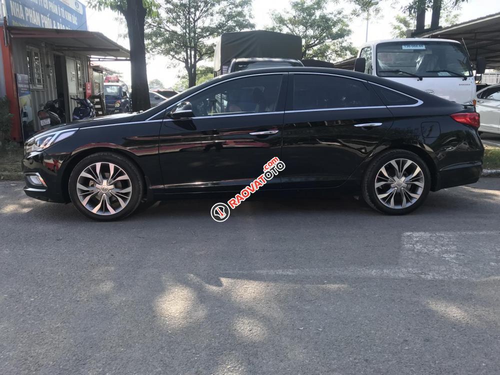 Bán Hyundai Sonata sản xuất 2015 màu đen, giá 780 triệu nhập khẩu nguyên chiếc-14