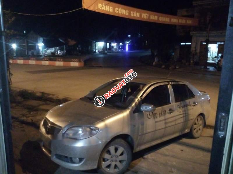 Cần bán lại xe Toyota Vios 1.5G năm sản xuất 2006, màu bạc-1