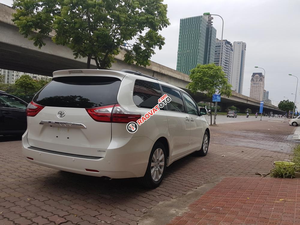 Bán ô tô Toyota Sienna 3.5 Limited Model 2018, màu trắng nội thất nâu, mới 100%-15