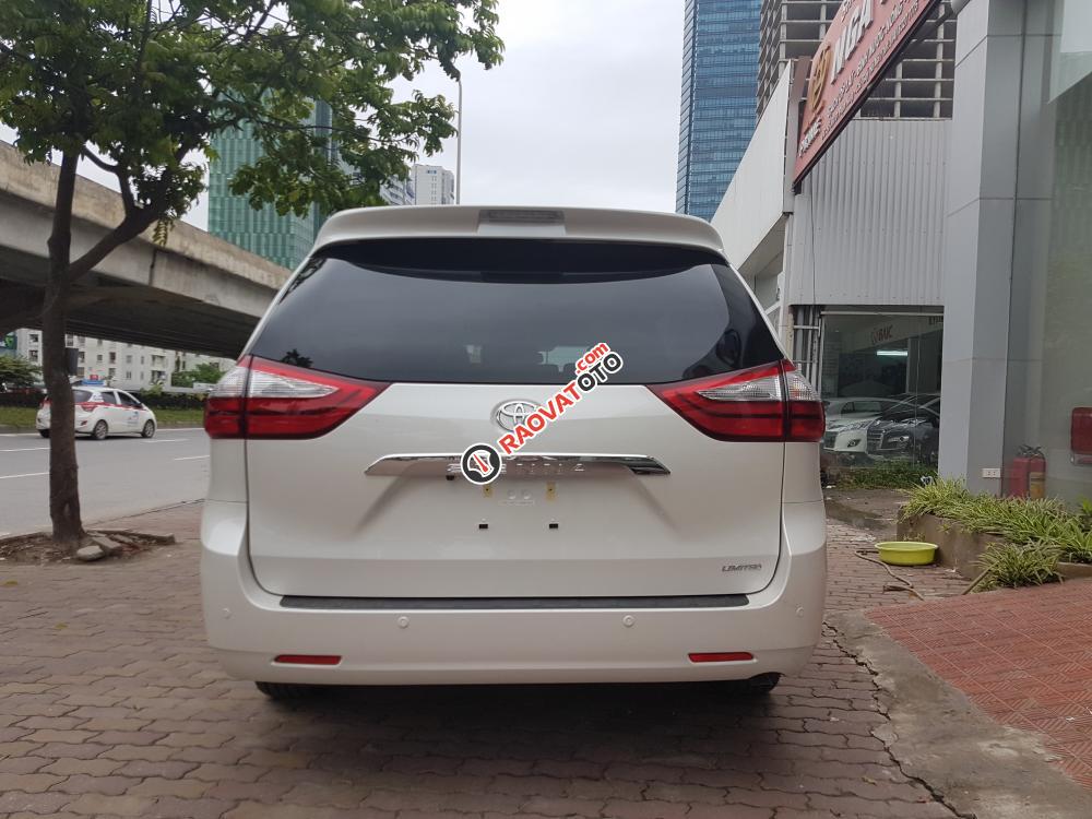 Bán ô tô Toyota Sienna 3.5 Limited Model 2018, màu trắng nội thất nâu, mới 100%-13